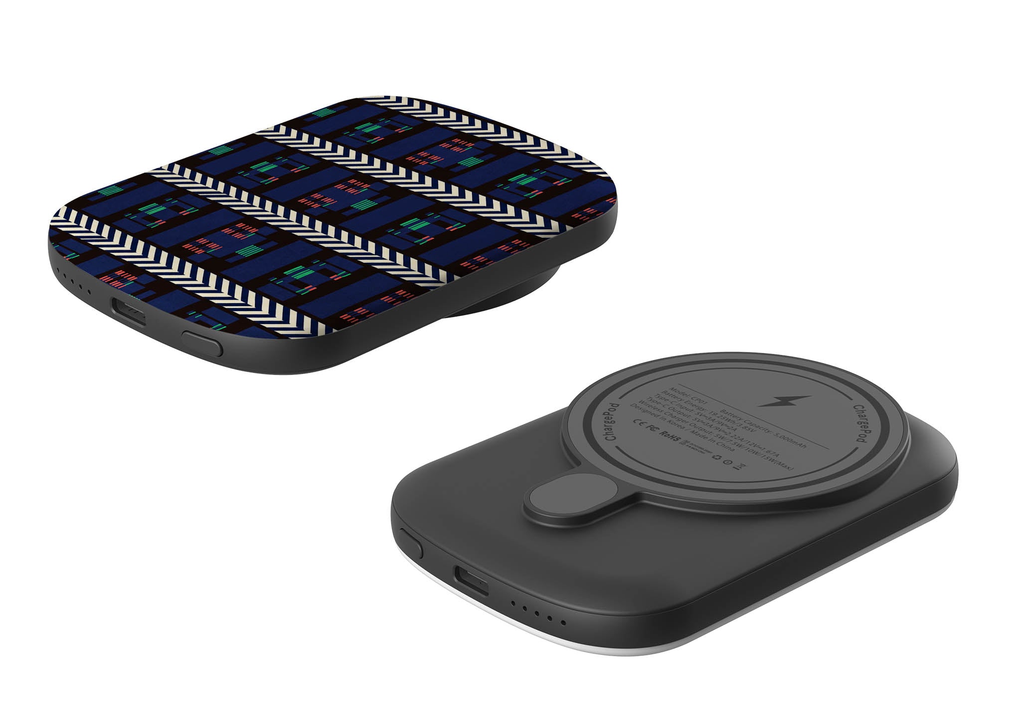 Midnight Aso-Oke by Ada Okoye — MagSafe CHARGEPOD — Finnaij