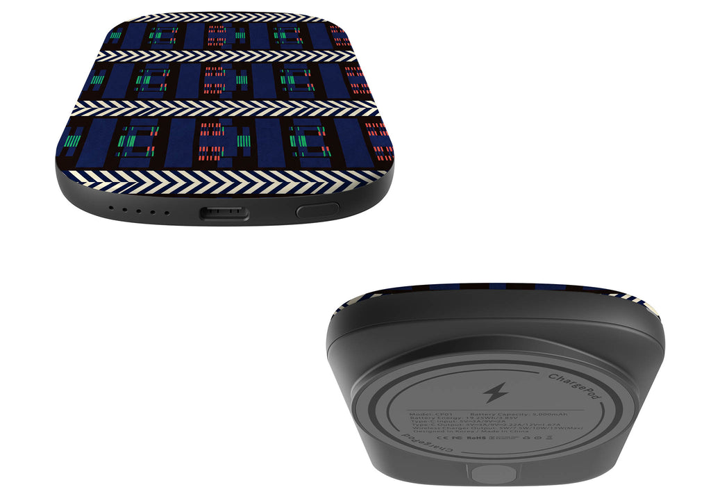 Midnight Aso-Oke by Ada Okoye — MagSafe CHARGEPOD — Finnaij