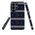 Midnight Aso-Oke by Ada Okoye Tough Case for Samsung Galaxy — Finnaij