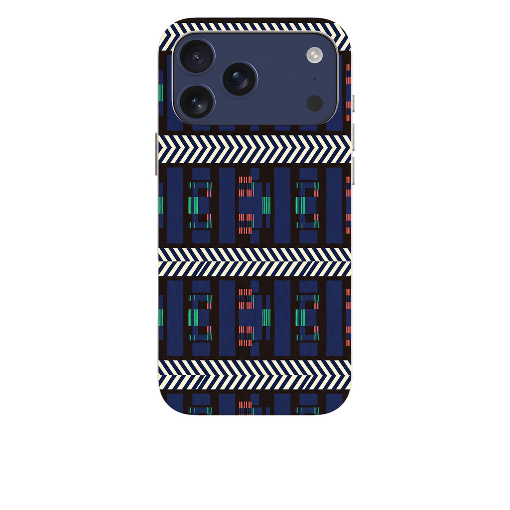 Midnight Aso-Oke by Ada Okoye — iPhone Bio-degradable Case — Finnaij