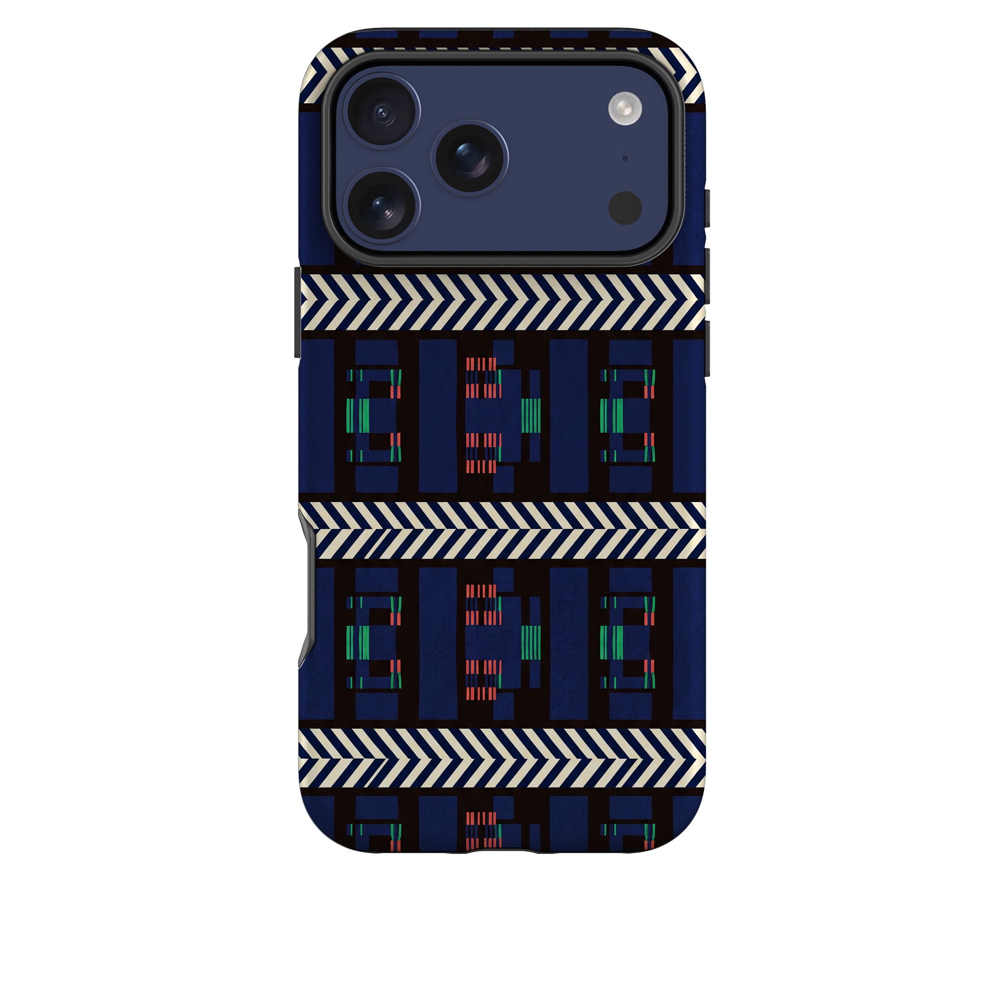 Midnight Aso-Oke by Ada Okoye Tough Case for iPhone — Finnaij