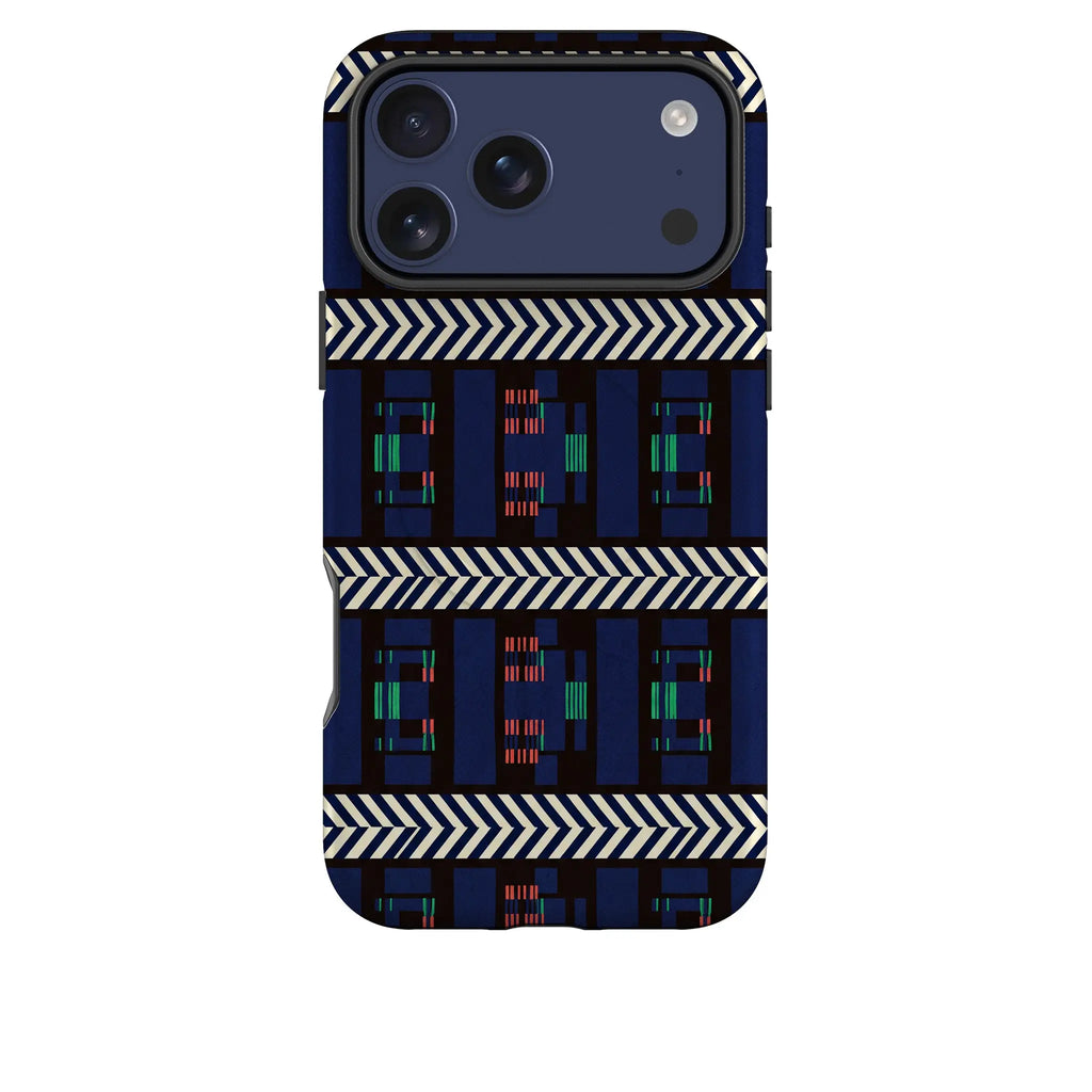 Midnight Aso-Oke by Ada Okoye — MagSafe Tough Case for iPhone — Finnaij