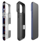 Midnight Aso-Oke by Ada Okoye — MagSafe Tough Case for iPhone — Finnaij