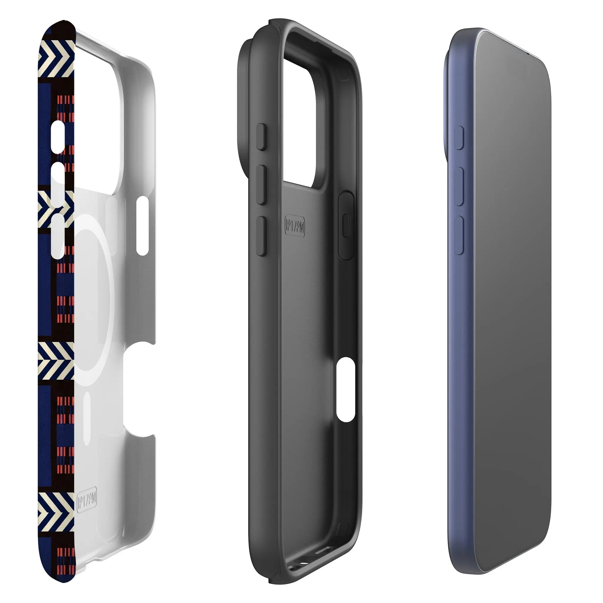 Midnight Aso-Oke by Ada Okoye — MagSafe Tough Case for iPhone — Finnaij