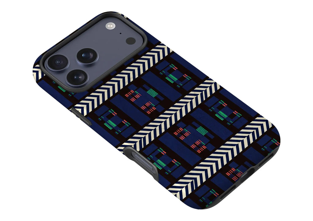 Midnight Aso-Oke by Ada Okoye — MagSafe Tough Case for iPhone — Finnaij