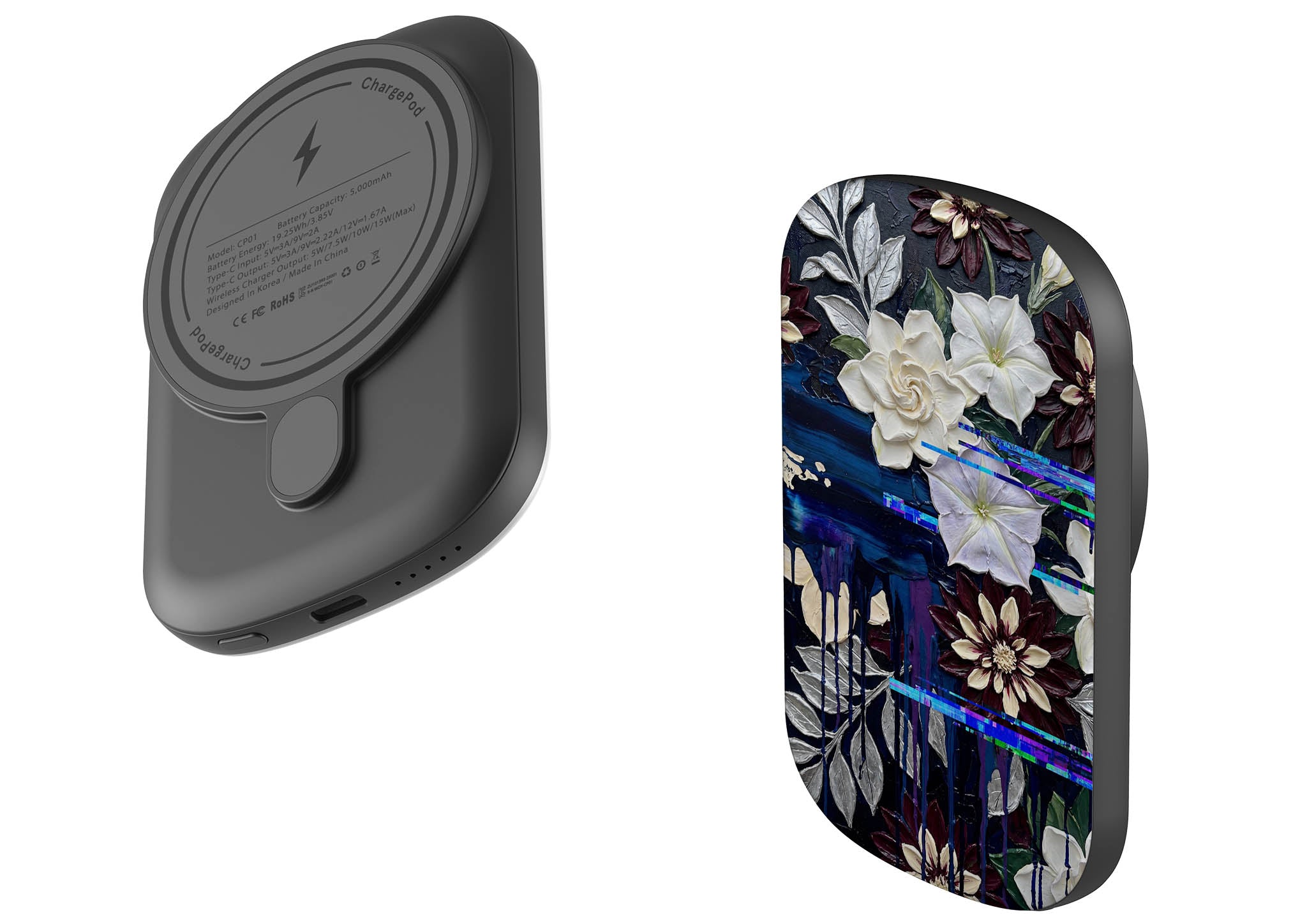 Midnight Garden by Frida Lövström — MagSafe CHARGEPOD — Finnaij