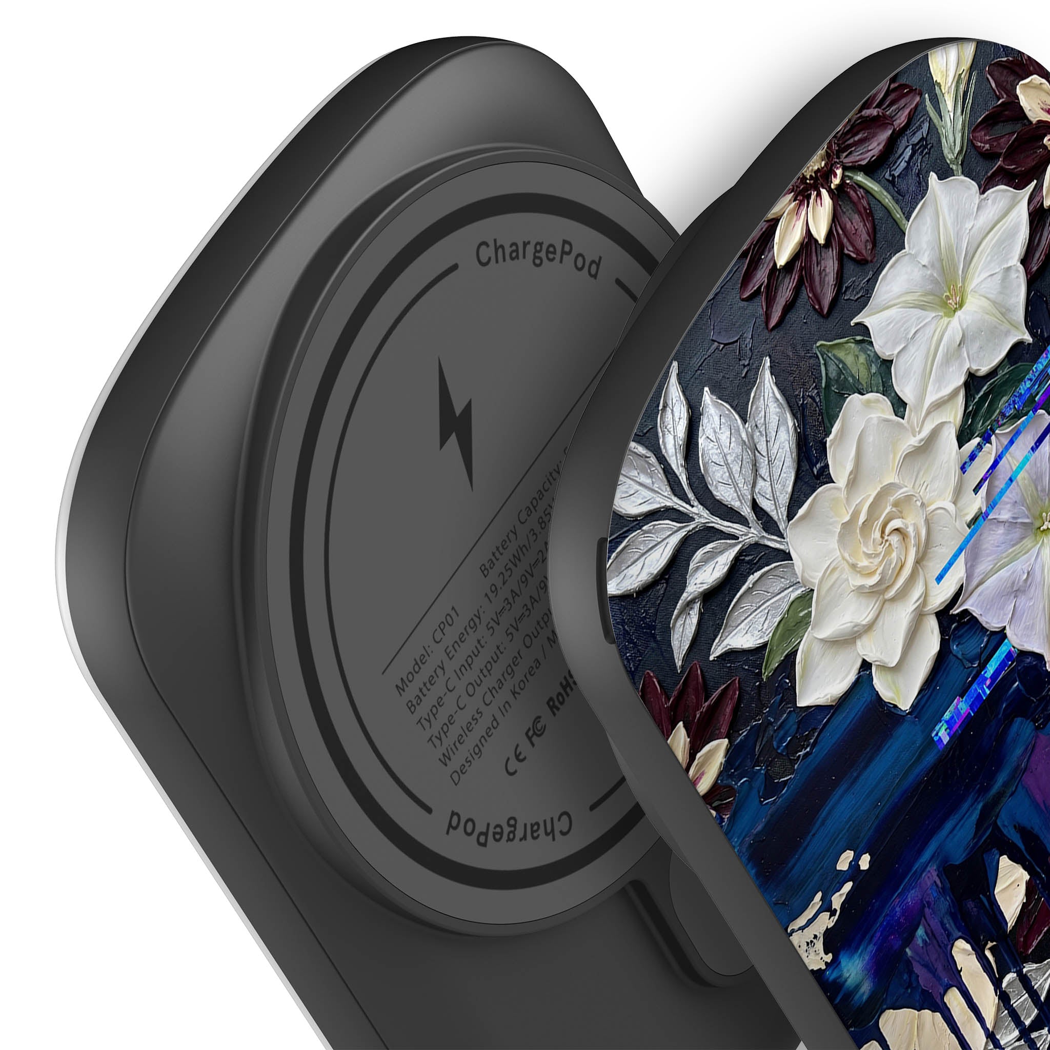 Midnight Garden by Frida Lövström — MagSafe CHARGEPOD — Finnaij