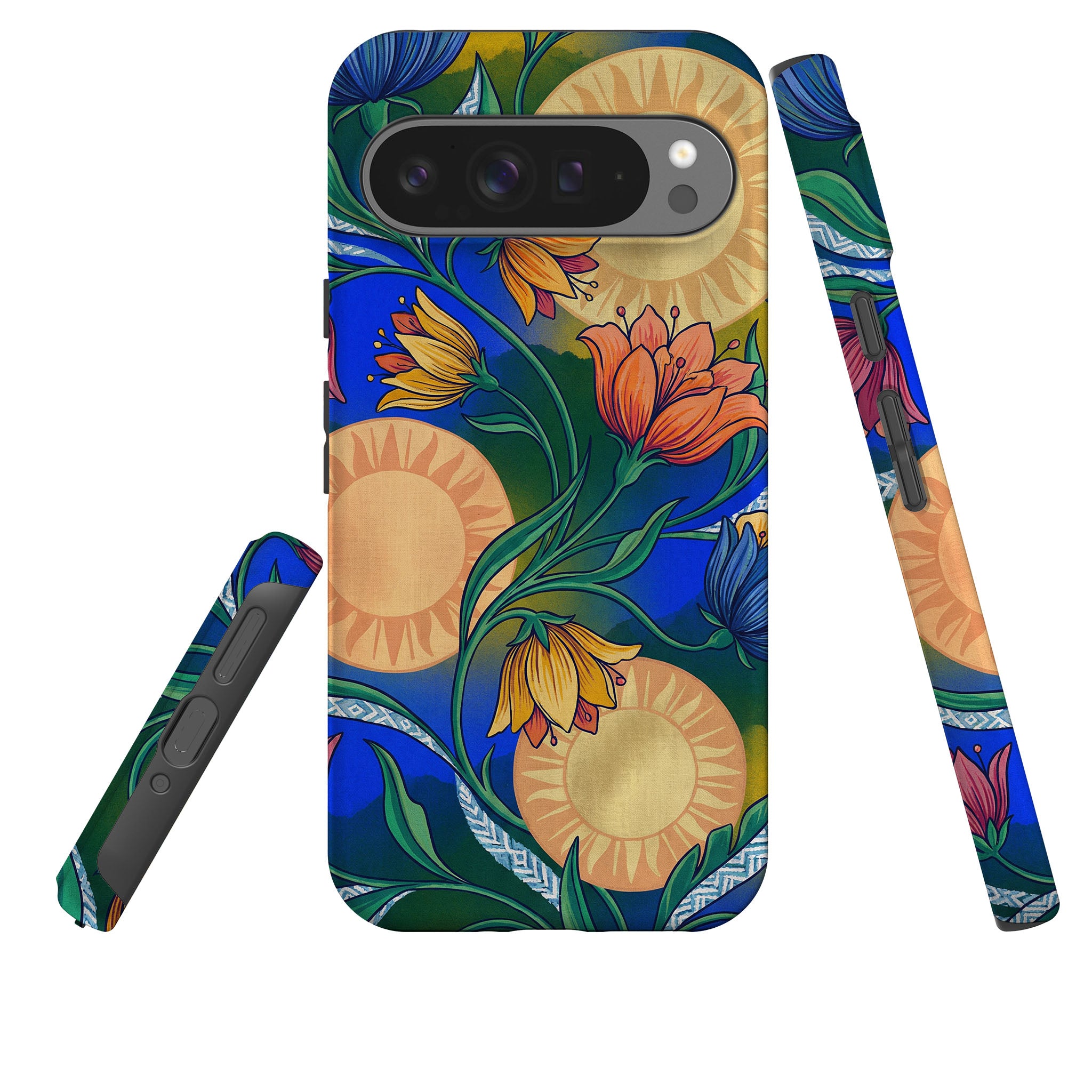 Midnight Sun Garden by Aino Kallio Tough Case for Google Pixel — Finnaij