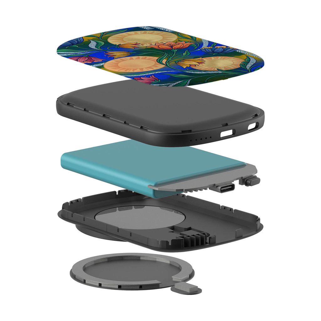 Midnight Sun Garden by Aino Kallio — MagSafe CHARGEPOD — Finnaij