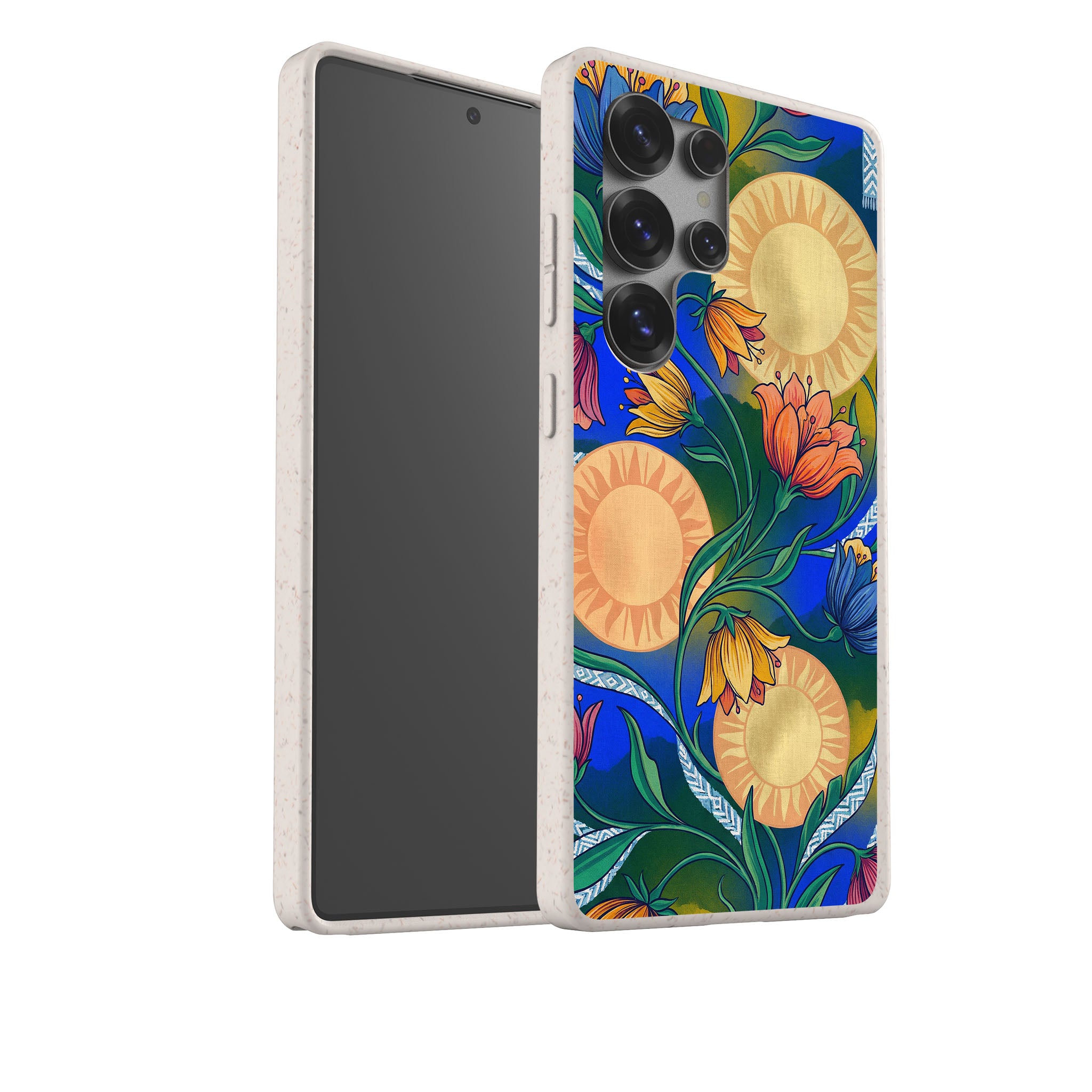 Midnight Sun Garden by Aino Kallio Bio-degradable Case for Samsung Galaxy — Finnaij