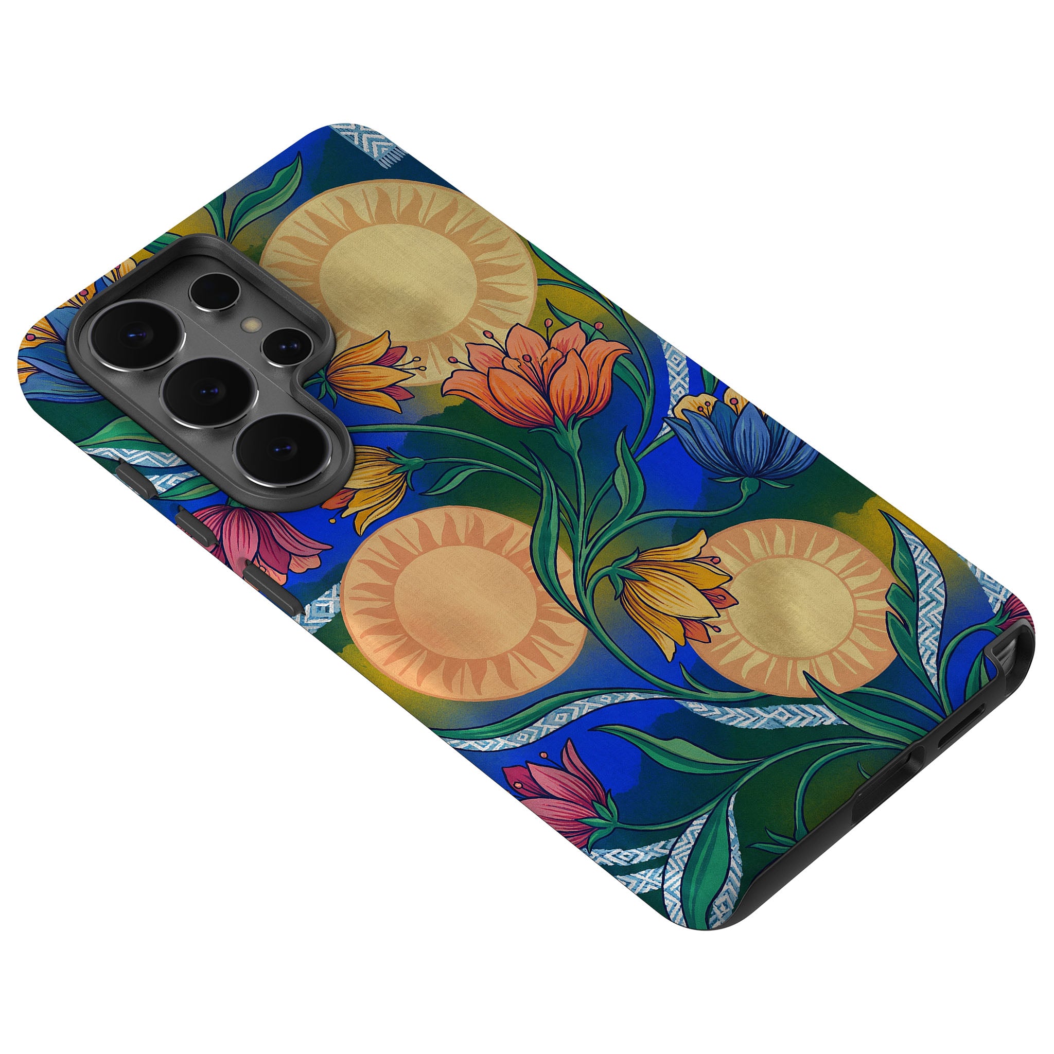 Midnight Sun Garden by Aino Kallio Tough Case for Samsung Galaxy — Finnaij