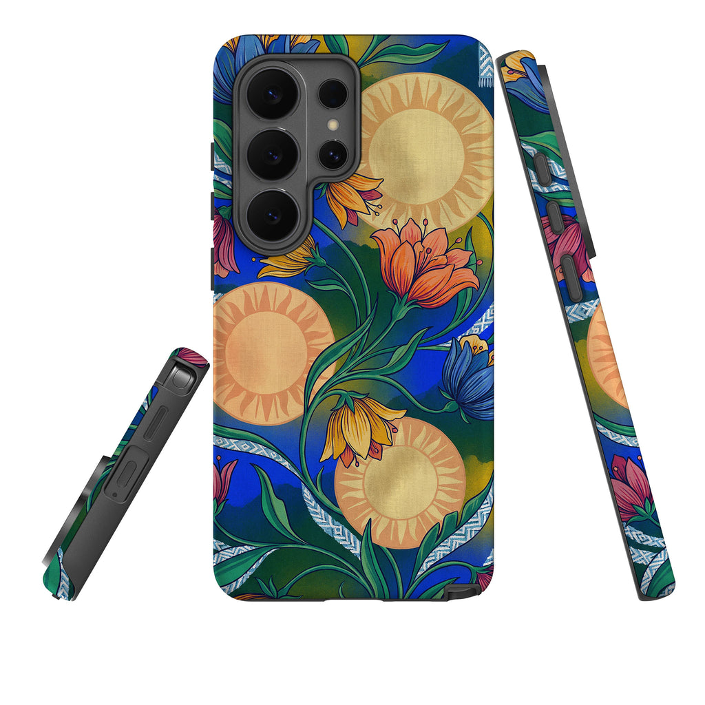 Midnight Sun Garden by Aino Kallio Tough Case for Samsung Galaxy — Finnaij