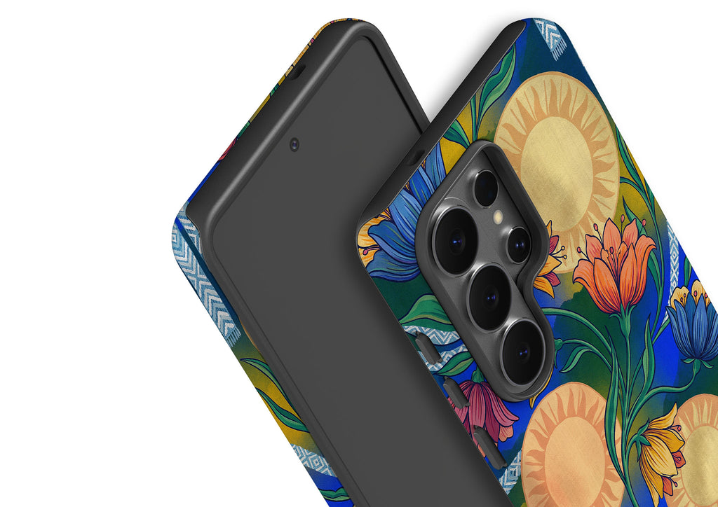 Midnight Sun Garden by Aino Kallio Tough Case for Samsung Galaxy — Finnaij