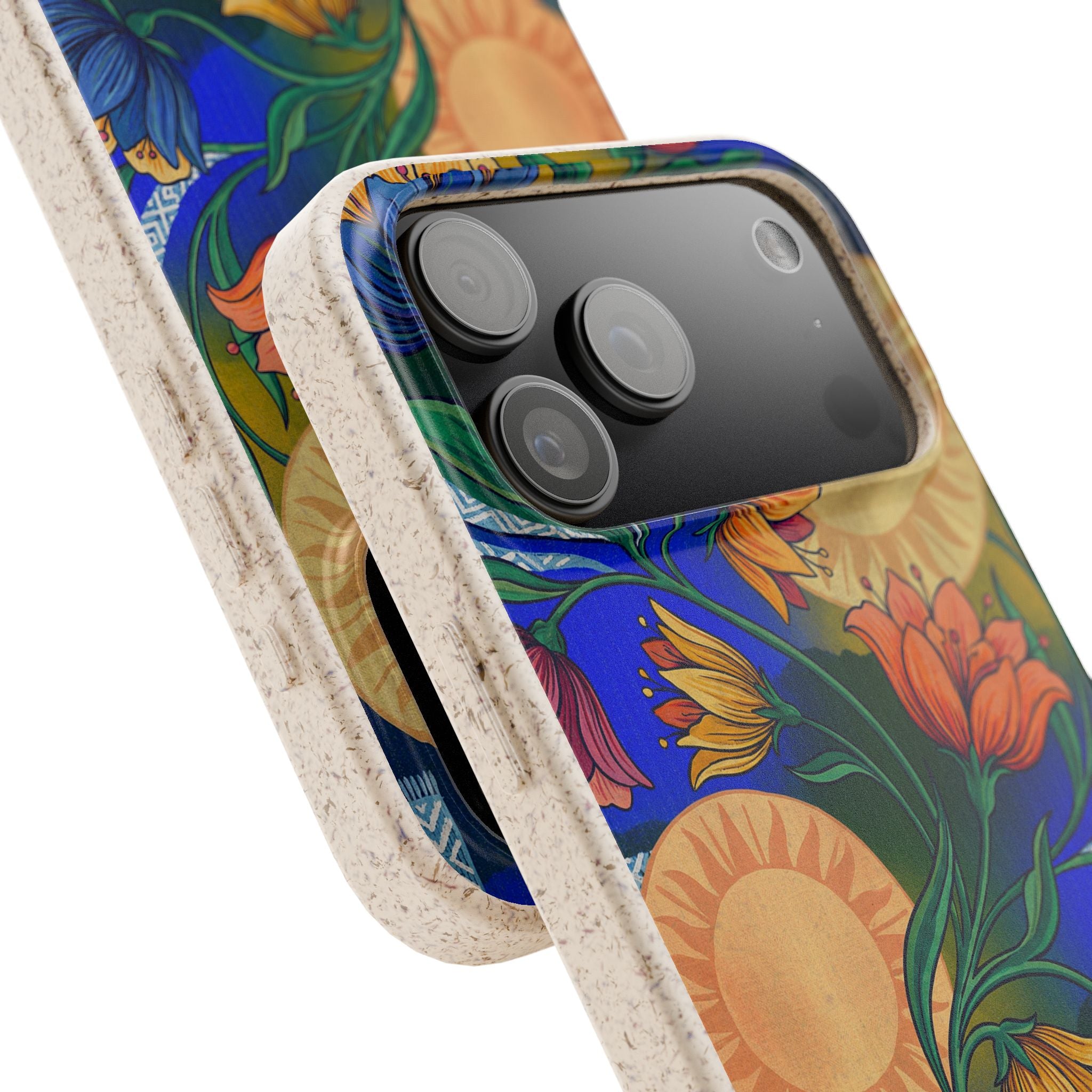Midnight Sun Garden by Aino Kallio — iPhone Bio-degradable Case — Finnaij