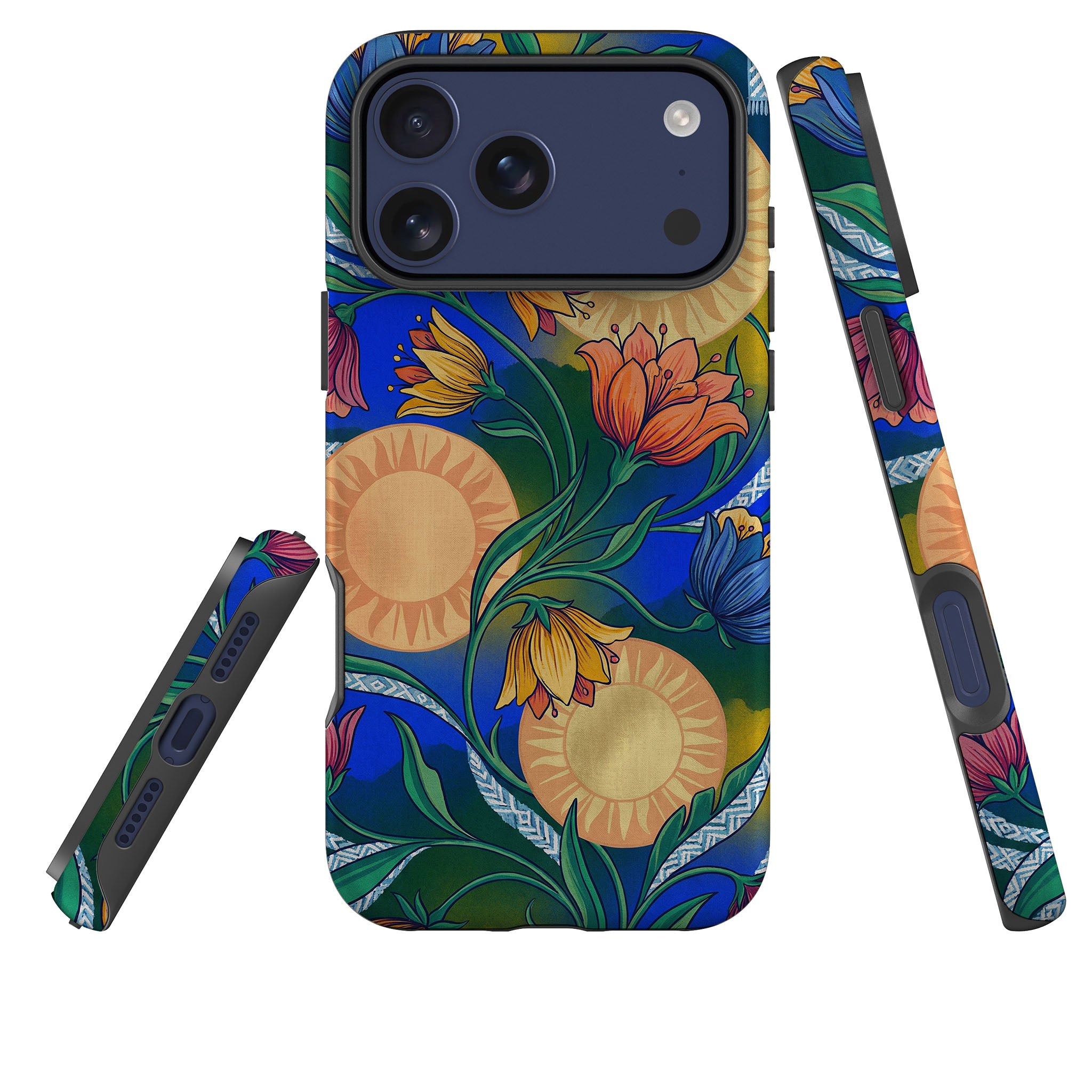 Midnight Sun Garden by Aino Kallio Tough Case for iPhone — Finnaij