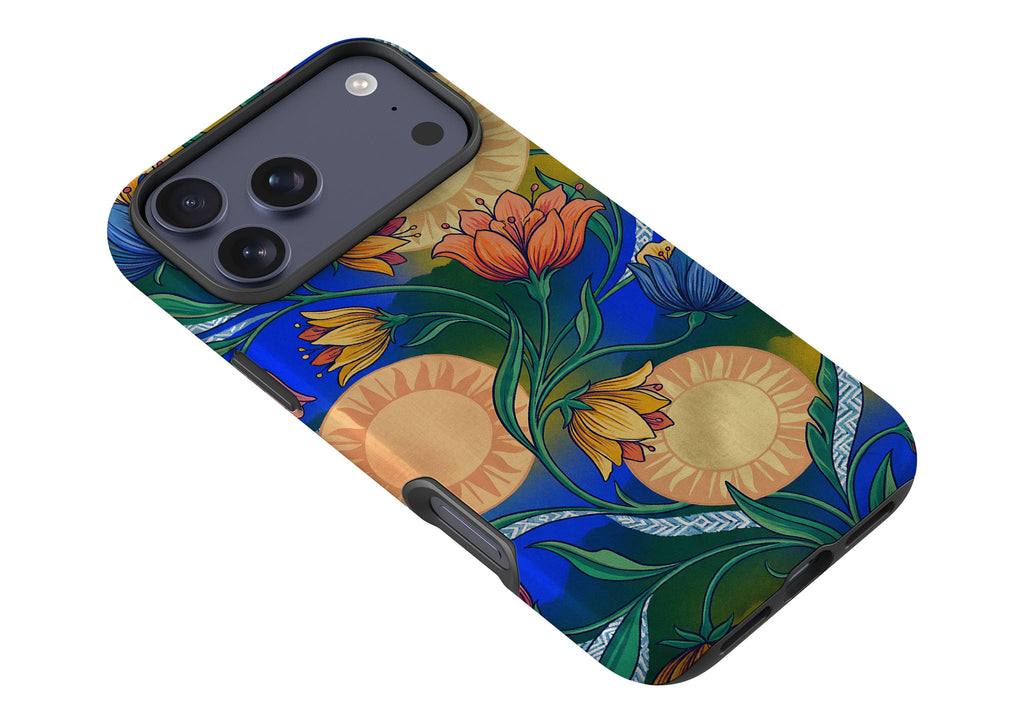 Midnight Sun Garden by Aino Kallio Tough Case for iPhone — Finnaij