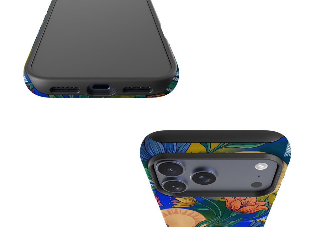 Midnight Sun Garden by Aino Kallio Tough Case for iPhone — Finnaij