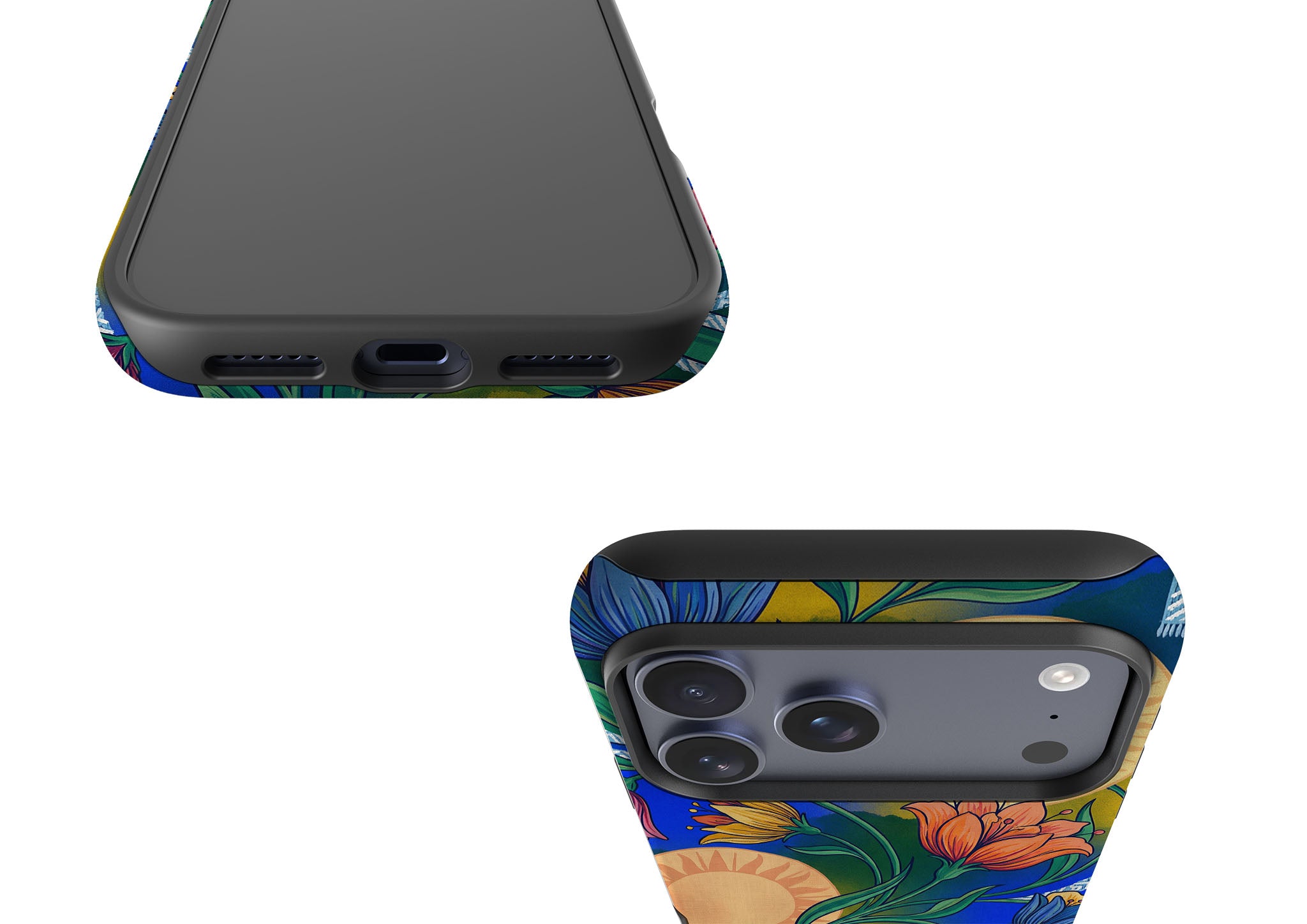 Midnight Sun Garden by Aino Kallio Tough Case for iPhone — Finnaij