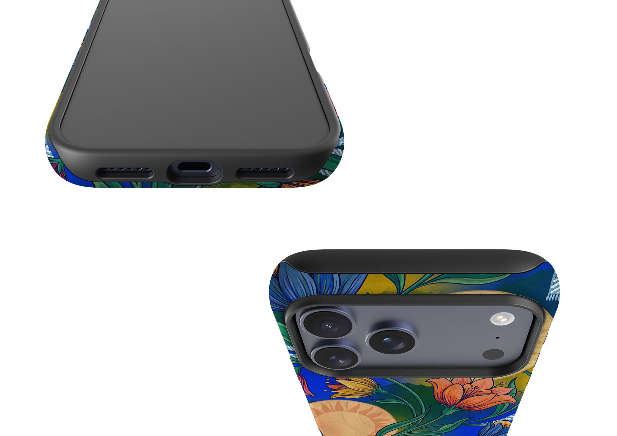 Midnight Sun Garden by Aino Kallio — Magsafe Tough Case for iPhone — Finnaij