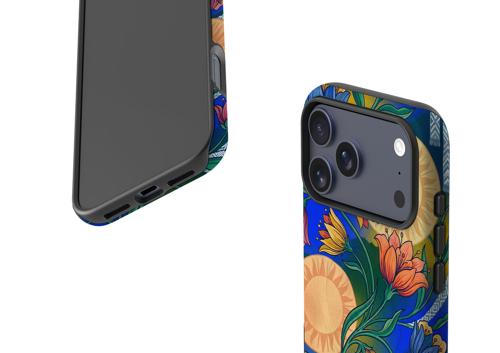 Midnight Sun Garden by Aino Kallio — Magsafe Tough Case for iPhone — Finnaij