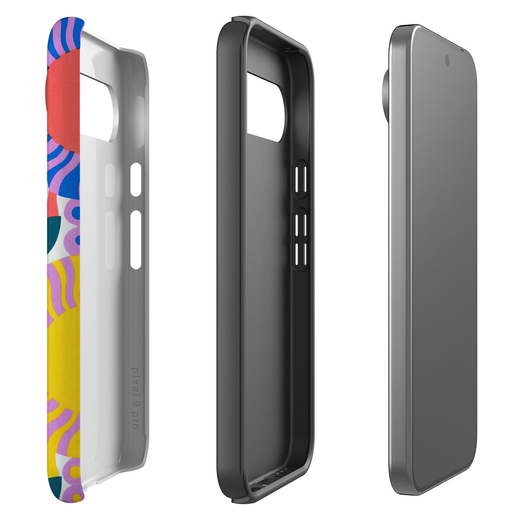 Midnight Sun Mod Bloom by Salla Niemi Tough Case for Google Pixel — Finnaij
