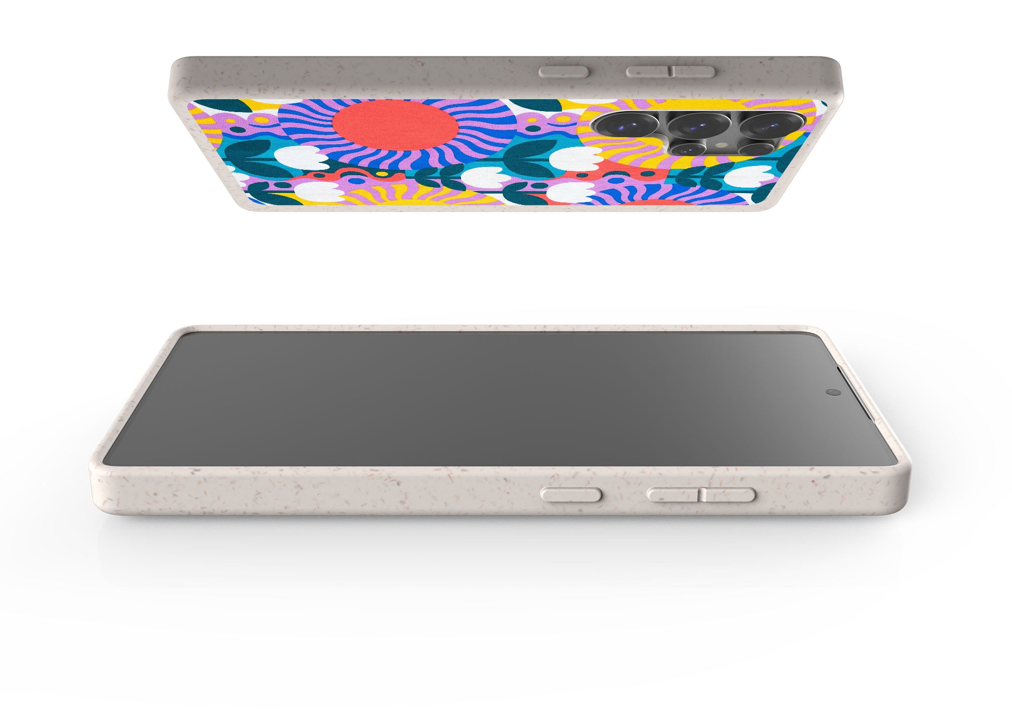 Midnight Sun Mod Bloom by Salla Niemi Bio-degradable Case for Samsung Galaxy — Finnaij