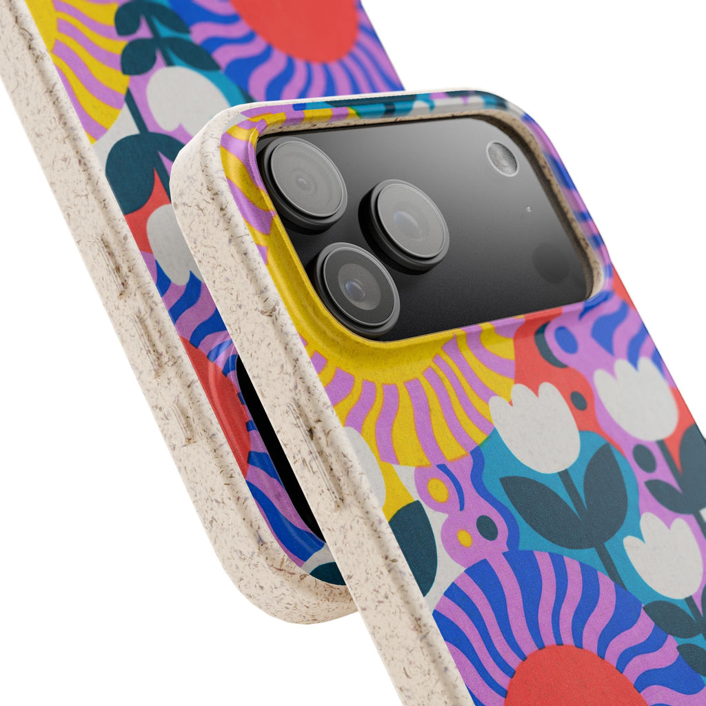 Midnight Sun Mod Bloom by Salla Niemi — iPhone Bio-degradable Case — Finnaij
