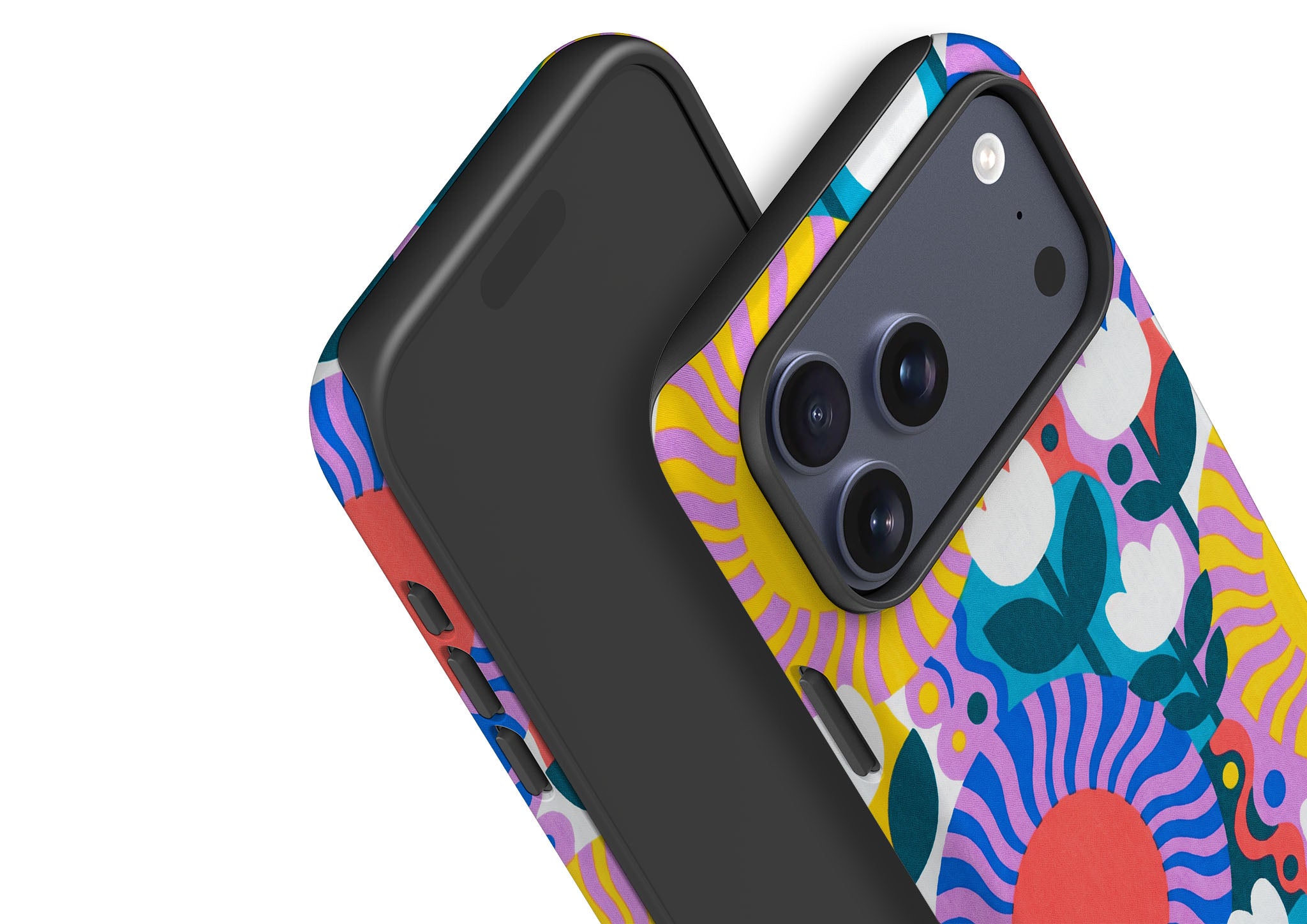 Midnight Sun Mod Bloom by Salla Niemi Tough Case for iPhone — Finnaij