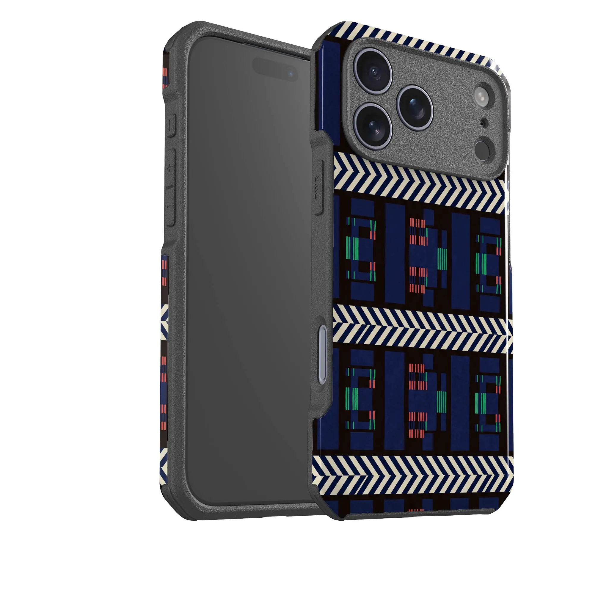 Midnight Aso-Oke by Ada Okoye — Impact Armour MagSafe Case for iPhone — Finnaij