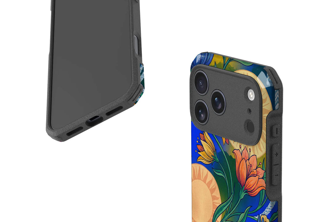 Midnight Sun Garden by Aino Kallio — Impact Armour MagSafe Case for iPhone — Finnaij