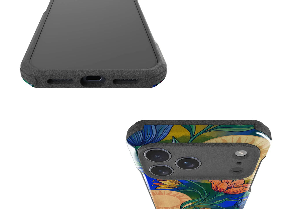 Midnight Sun Garden by Aino Kallio — Impact Armour MagSafe Case for iPhone — Finnaij