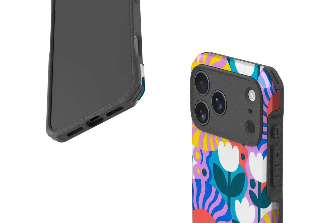Midnight Sun Mod Bloom by Salla Niemi — Impact Armour MagSafe Case for iPhone — Finnaij