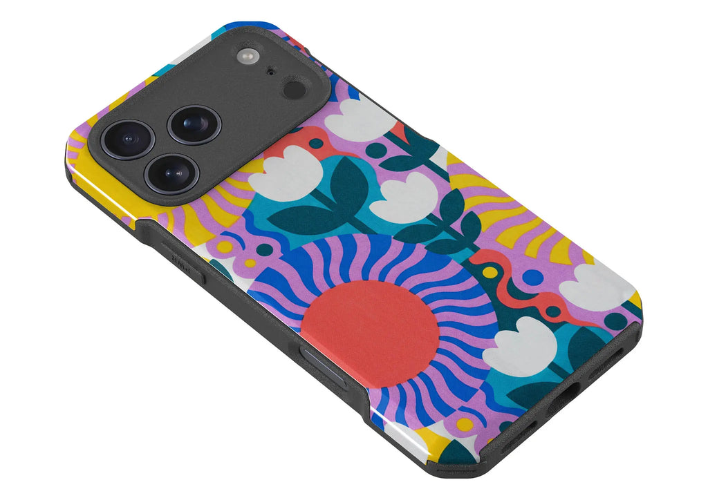 Midnight Sun Mod Bloom by Salla Niemi — Impact Armour MagSafe Case for iPhone — Finnaij