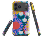 Midnight Sun Mod Bloom by Salla Niemi — Impact Armour MagSafe Case for iPhone — Three Quarter — Finnaij