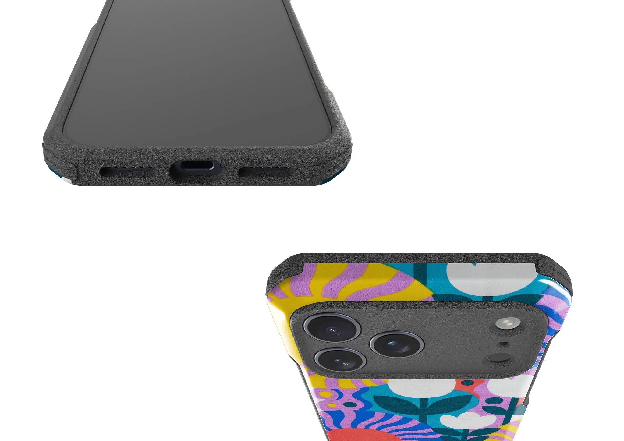 Midnight Sun Mod Bloom by Salla Niemi — Impact Armour MagSafe Case for iPhone — Finnaij