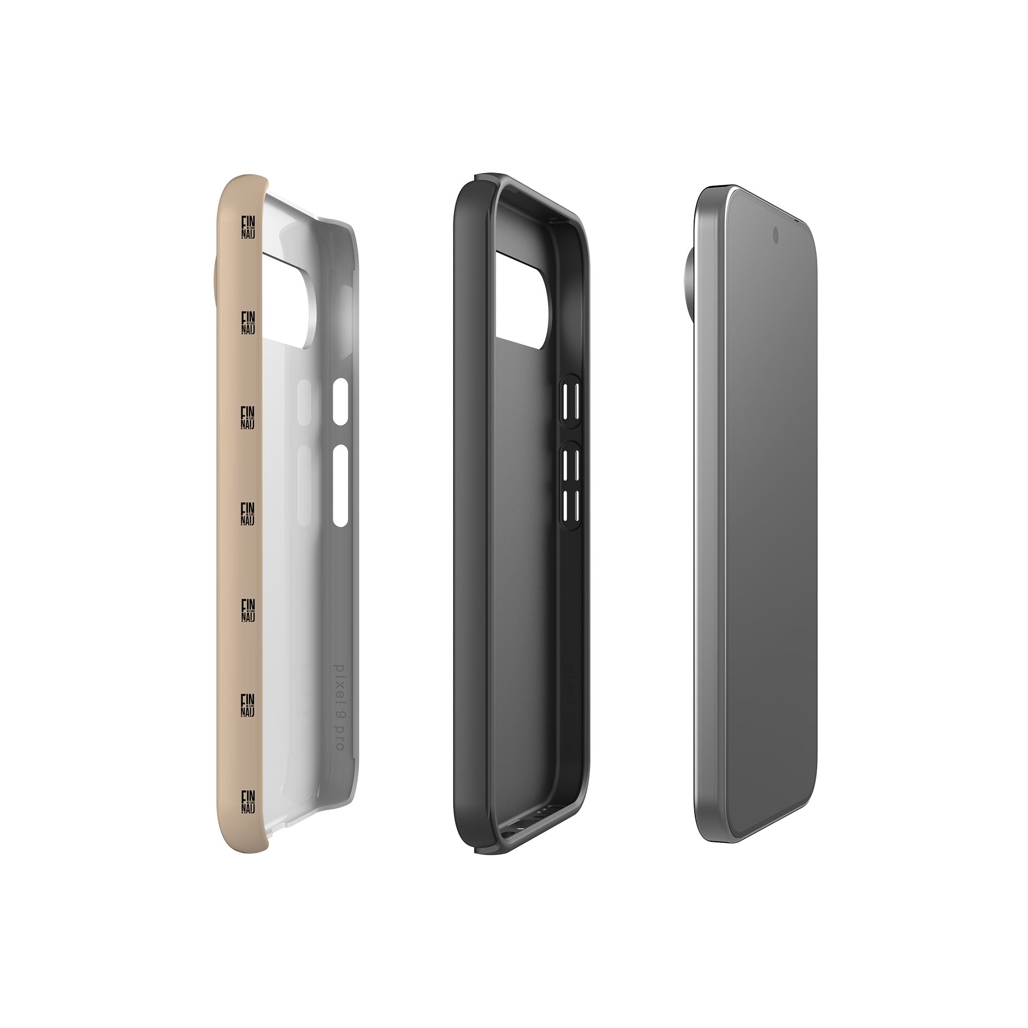 Monogram Beige Harvest Tough Case for Google Pixel — Finnaij