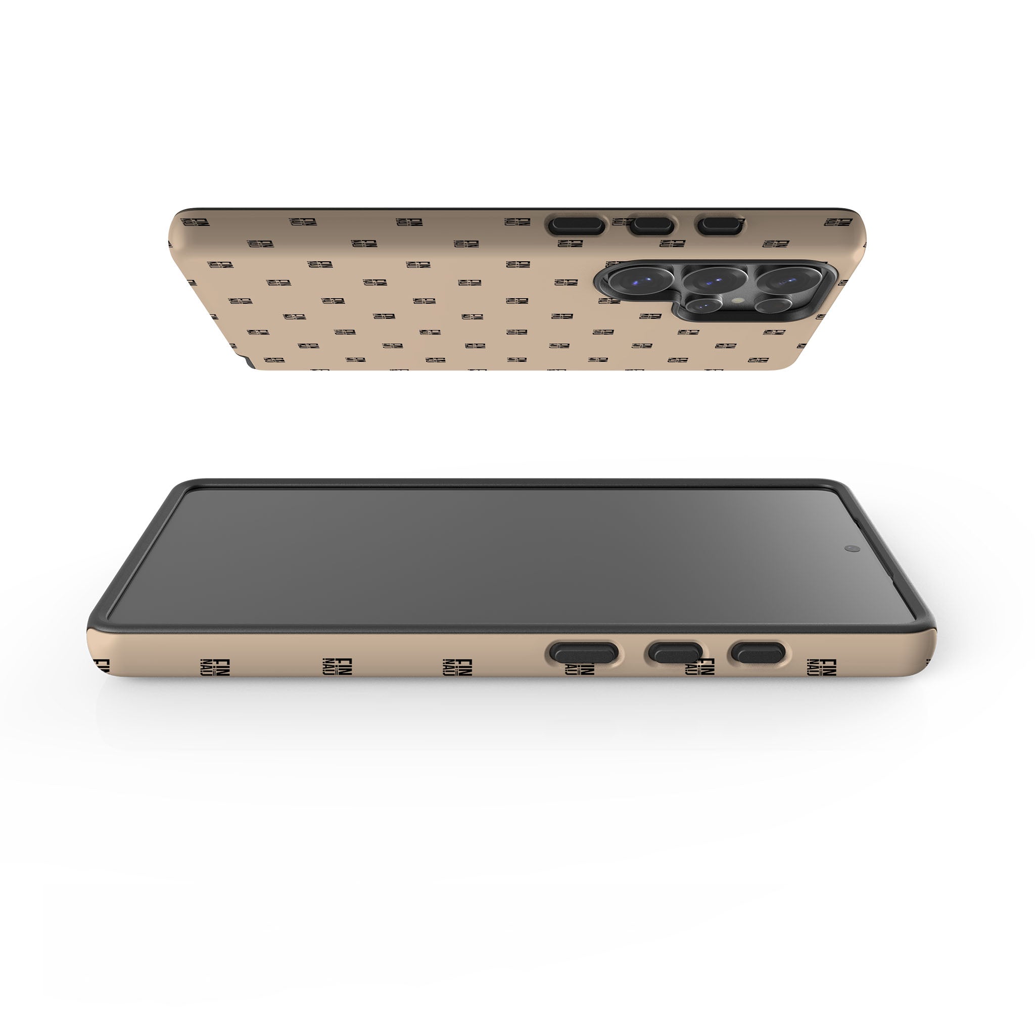 Monogram Beige Harvest Tough Case for Samsung Galaxy — Finnaij