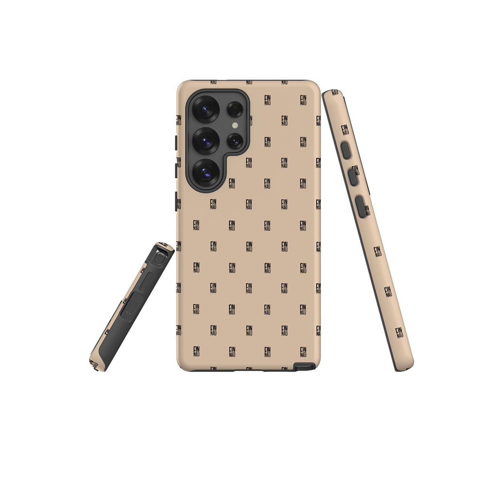 Monogram Beige Harvest Tough Case for Samsung Galaxy — Finnaij