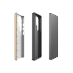 Monogram Beige Harvest Tough Case for Samsung Galaxy — Finnaij