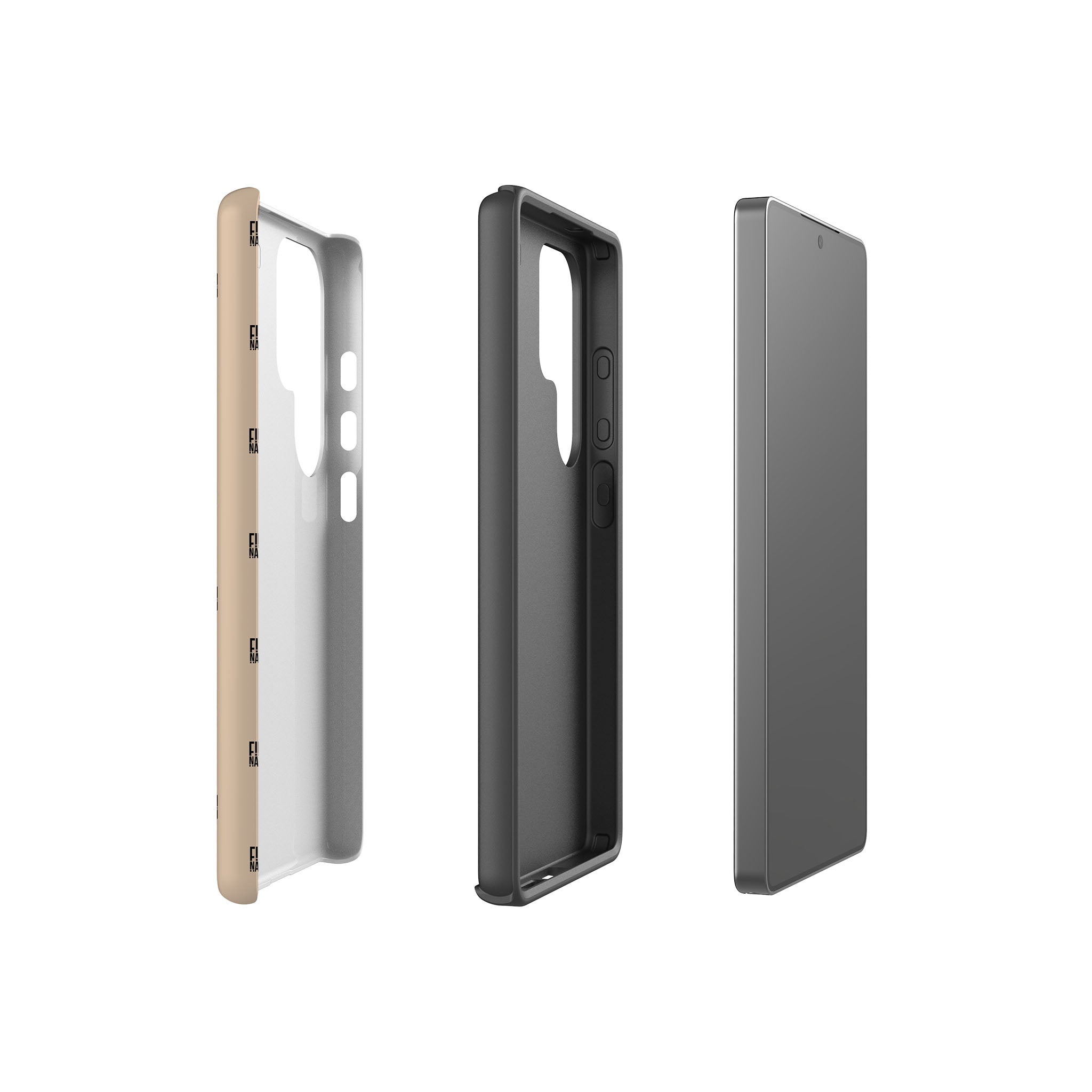 Monogram Beige Harvest Tough Case for Samsung Galaxy — Finnaij