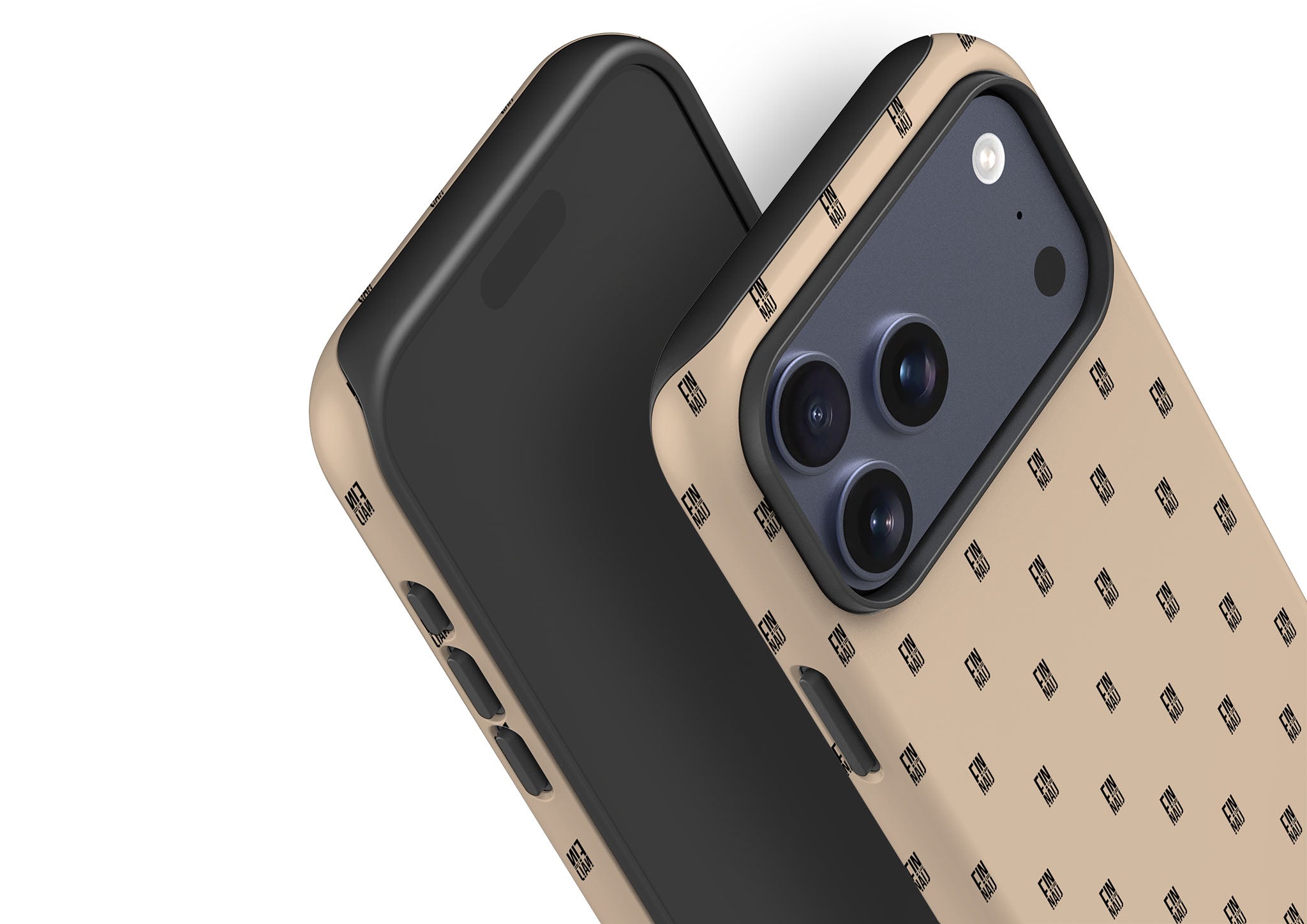 Monogram Beige Harvest Tough Case for iPhone — Finnaij