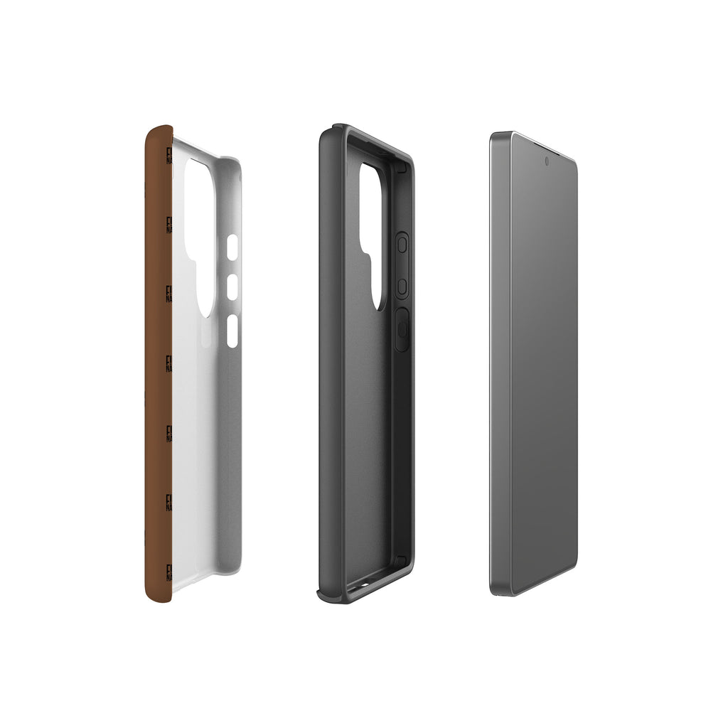 Monogram Chocolate Lover Tough Case for Samsung Galaxy — Finnaij
