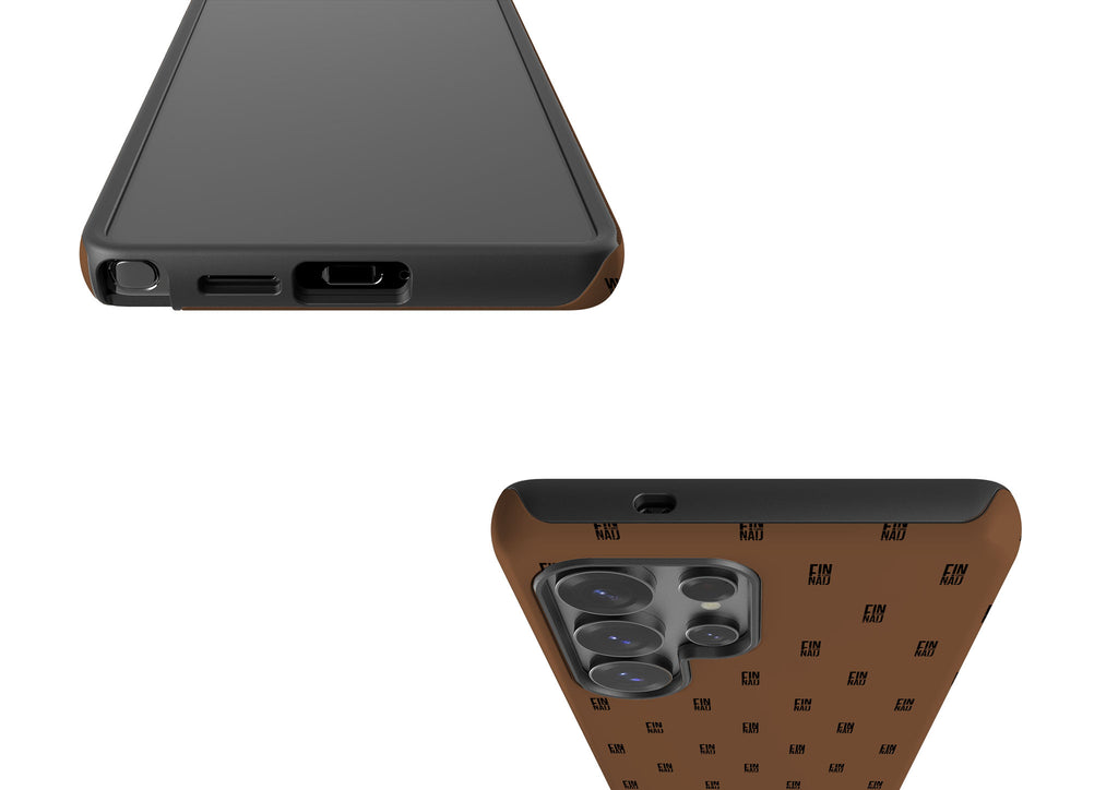 Monogram Chocolate Lover Tough Case for Samsung Galaxy — Finnaij