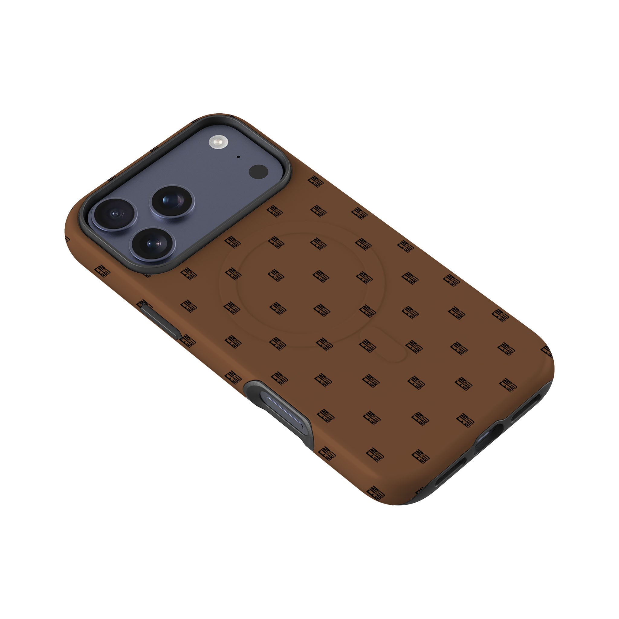 Monogram Chocolate Lover — Magsafe Tough Case for iPhone — Finnaij