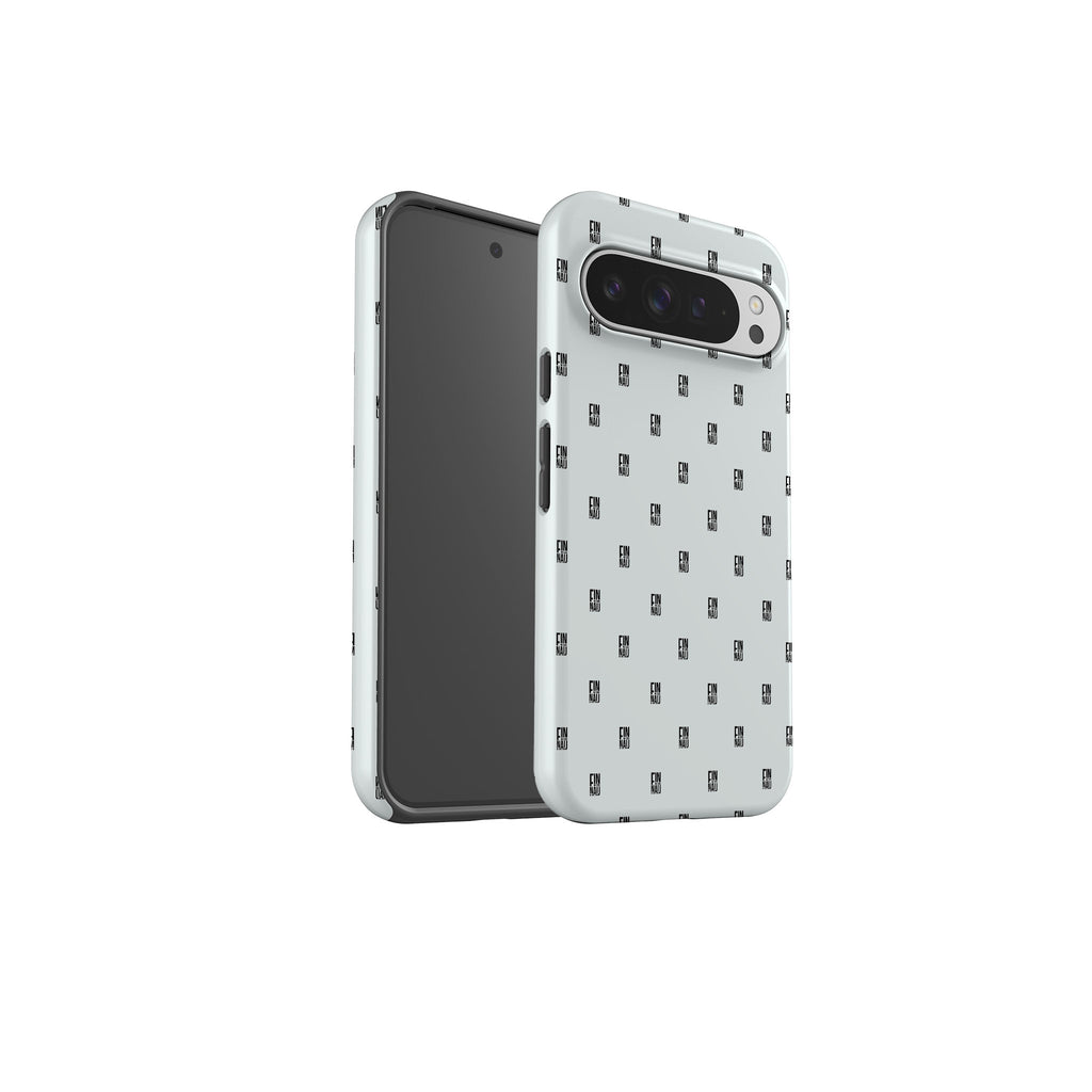 Monogram Snow Tough Case for Google Pixel — Finnaij