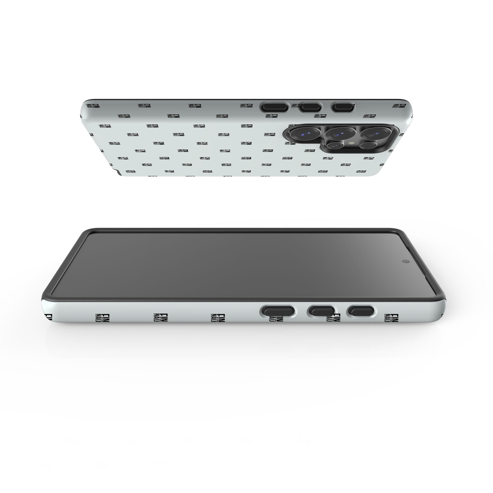 Monogram Snow Tough Case for Samsung Galaxy — Finnaij