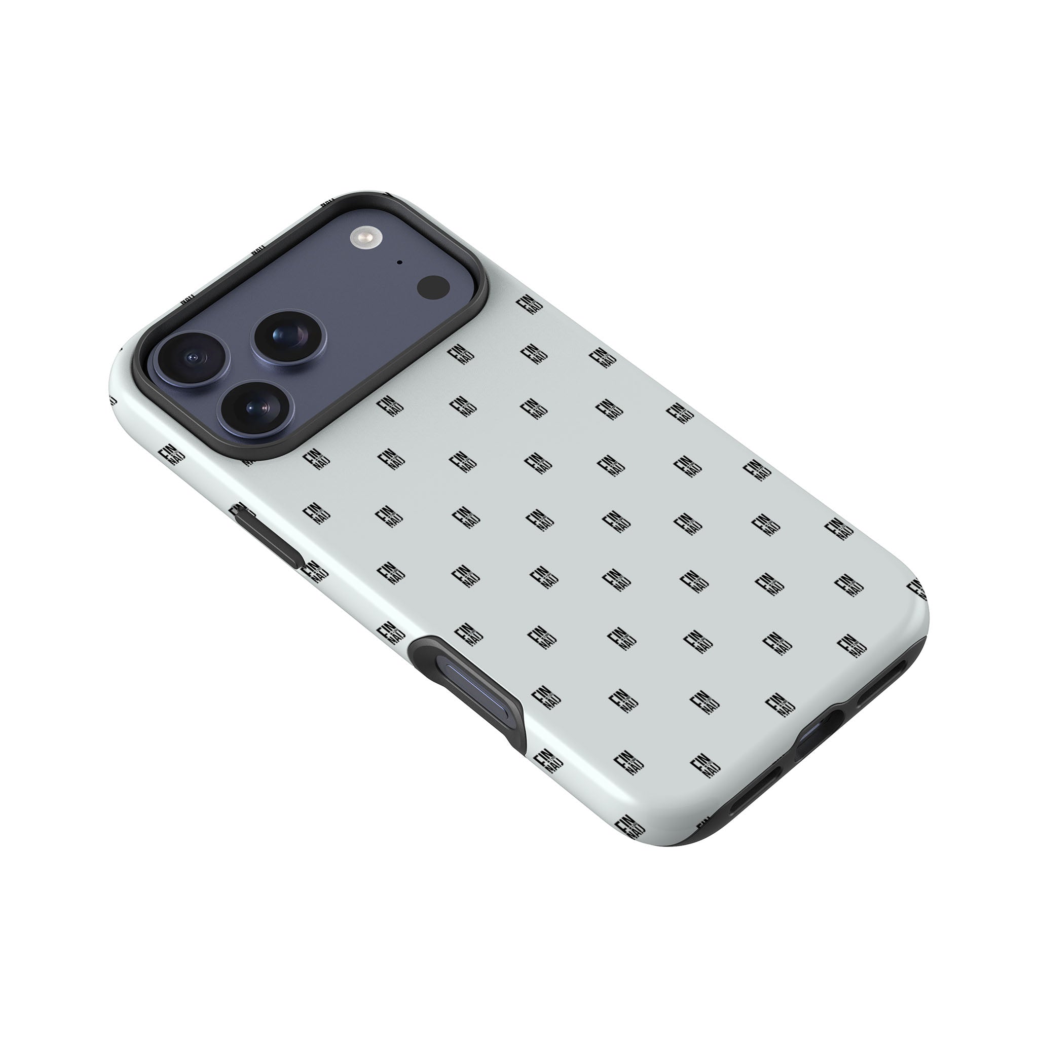 Monogram Snow Tough Case for iPhone — Finnaij