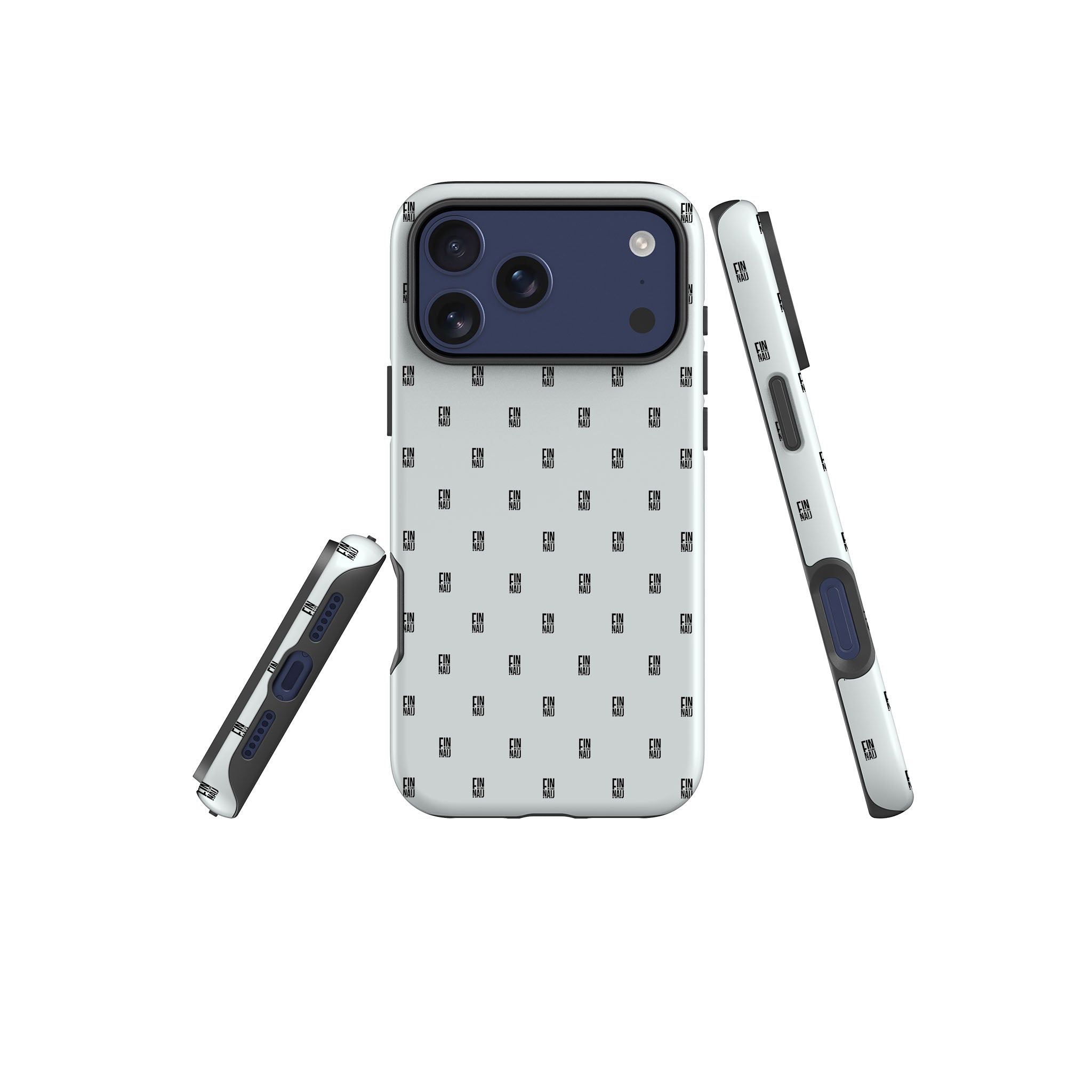 Monogram Snow Tough Case for iPhone — Finnaij