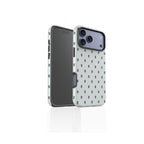 Monogram Snow Tough Case for iPhone — Finnaij