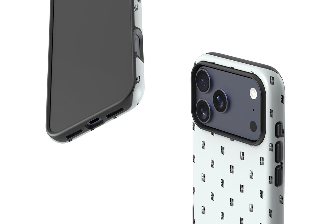 Monogram Snow Tough Case for iPhone — Finnaij